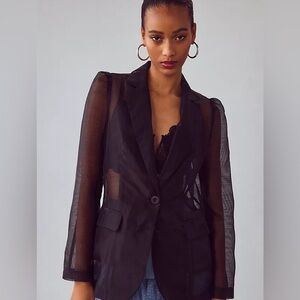 Anthropologie DOLAN Sheer Blazer